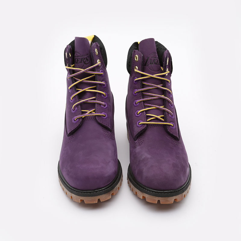 мужские фиолетовые ботинки Timberland Los Angeles Lakers NBA TBLA285HW - цена, описание, фото 3